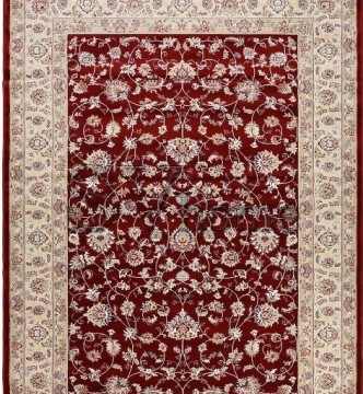 Високощільний килим Royal Esfahan 3046A Red-Cream - высокое качество по лучшей цене в Украине.